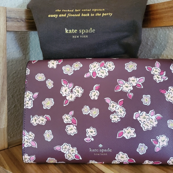 NWT Floral Women\'s Bag in Purple